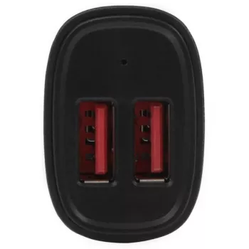 StarTech.com dual-port USB-autolader – 24 W/4,8 A – zwart, auto, sigarettenaansteker, 5 V, zwart