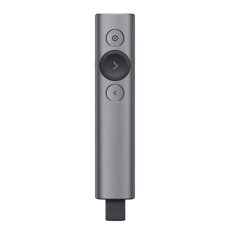 Logitech Spotlight Plus presentatieafstandsbediening, grijs