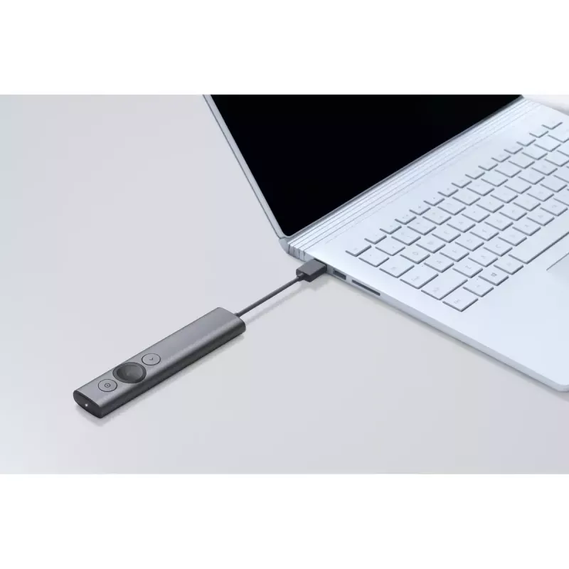 Logitech Spotlight Plus presentatieafstandsbediening, grijs