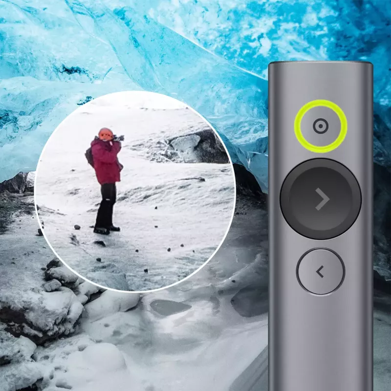 Logitech Spotlight Plus presentatieafstandsbediening, grijs