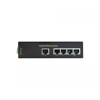 Unmanaged switch LevelOne IFS-0501 5-poorts Fast Ethernet industriële switch