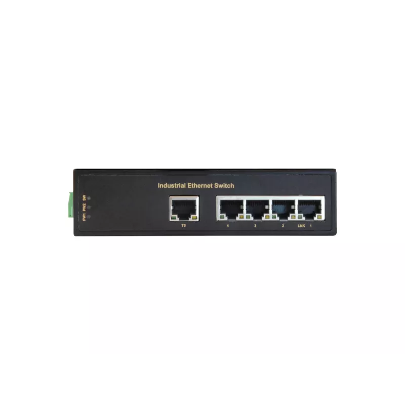 Unmanaged switch LevelOne IFS-0501 5-poorts Fast Ethernet industriële switch