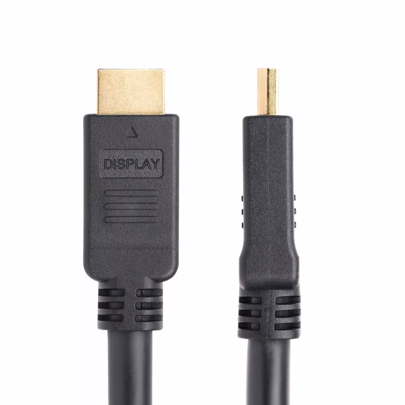 StarTech.com 15m (49,2ft) actieve HDMI 2.0-kabel, CMP, Plenum-gecertificeerd, High Speed HDMI-kabel, 4K 60Hz, HDR10/HDCP 2.2/ARC, CMP in-wall HDMI-kabel