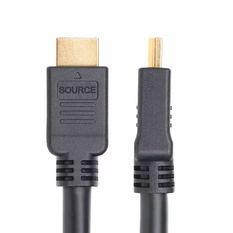 StarTech.com 10m (32.8ft) actieve HDMI 2.0-kabel, CMP, Plenum Rated, High Speed HDMI-kabel, 4K 60Hz, HDR10/HDCP 2.2/ARC, CMP in wall HDMI-kabel