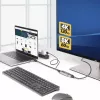 StarTech.com 1ft (30cm) HDMI naar DisplayPort-adapterkabel, 8K 60Hz, actieve HDMI 2.1 naar DP 1.4-videoconverter, USB-busvoeding met meegeleverde kabel