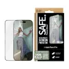 PanzerGlass SAFE. by ® displaybescherming met zwarte rand iPhone 16 Pro | Ultra-Wide Fit