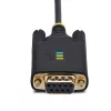 StarTech.com 2m USB naar nullmodem seriële adapterkabel, COM-behoud, FTDI, USB-A naar DB9 RS232, verwisselbare DB9-schroeven/moeren, Windows/macOS/Linux