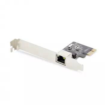 StarTech.com 1-poorts Gigabit PCIe-netwerkkaart, 10/100/1000 Mbit/s PCI Express LAN-kaart, NIC, Realtek RTL8111H, compatibel met Windows en Linux, TAA-conform