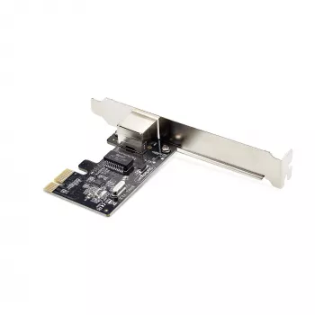 StarTech.com 1-poorts Gigabit PCIe-netwerkkaart, 10/100/1000 Mbit/s PCI Express LAN-kaart, NIC, Realtek RTL8111H, compatibel met Windows en Linux, TAA-conform