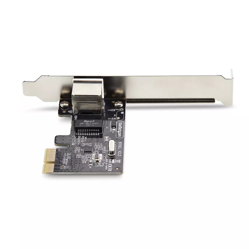 StarTech.com 1-poorts Gigabit PCIe-netwerkkaart, 10/100/1000 Mbit/s PCI Express LAN-kaart, NIC, Realtek RTL8111H, compatibel met Windows en Linux, TAA-conform