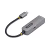 StarTech.com 2.5GbE USB-C naar Ethernet-adapter, 100W PD-passthrough, NBASE-T NIC, USB 3.0 Type-C 2.5/1G multi-speed netwerk, Thunderbolt-compatibel, Windows & Mac