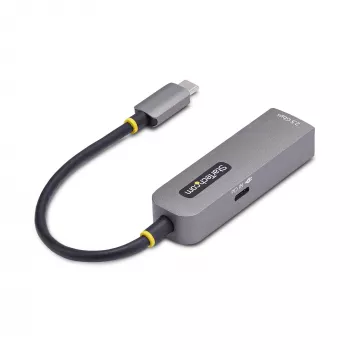 StarTech.com 2.5GbE USB-C naar Ethernet-adapter, 100W PD-passthrough, NBASE-T NIC, USB 3.0 Type-C 2.5/1G multi-speed netwerk, Thunderbolt-compatibel, Windows & Mac