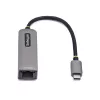 StarTech.com 2.5GbE USB-C naar Ethernet-adapter, 100W PD-passthrough, NBASE-T NIC, USB 3.0 Type-C 2.5/1G multi-speed netwerk, Thunderbolt-compatibel, Windows & Mac