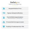 StarTech.com 2.5GbE USB-C naar Ethernet-adapter, 100W PD-passthrough, NBASE-T NIC, USB 3.0 Type-C 2.5/1G multi-speed netwerk, Thunderbolt-compatibel, Windows & Mac