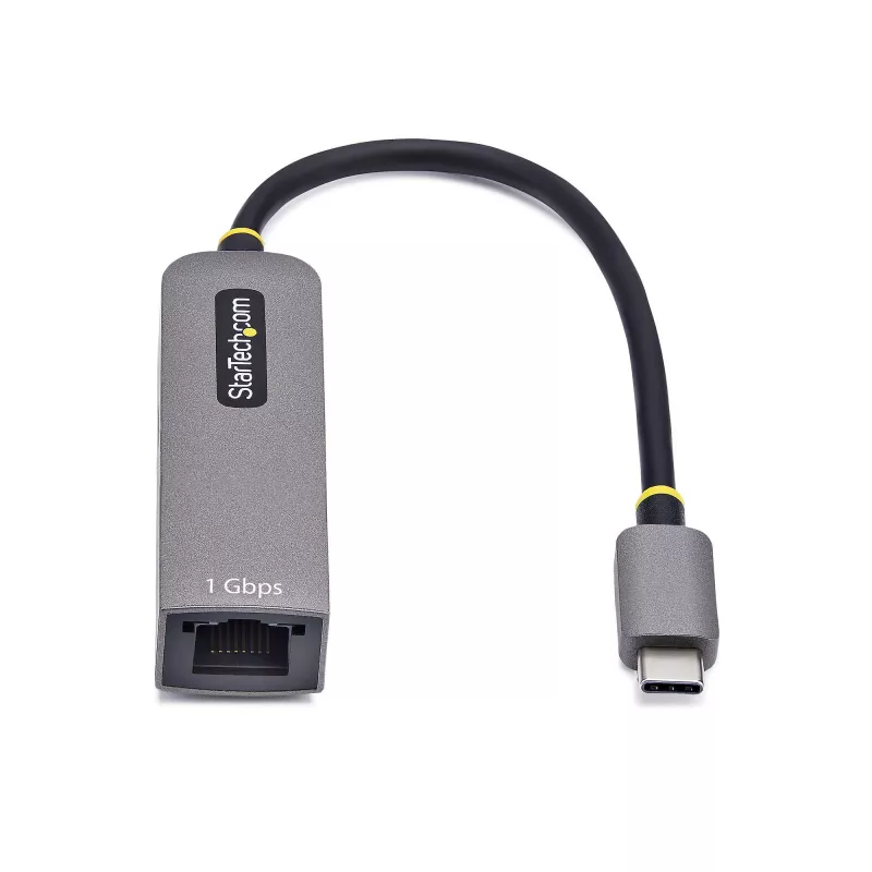 StarTech.com USB-C naar Ethernet-adapter, NIC, 100W PD-passthrough, USB 3.0 Type-C 1 Gbit/s multi-speed netwerkadapter, Thunderbolt-compatibel, Windows & Mac