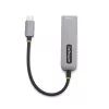StarTech.com USB-C naar Ethernet-adapter, NIC, 100W PD-passthrough, USB 3.0 Type-C 1 Gbit/s multi-speed netwerkadapter, Thunderbolt-compatibel, Windows & Mac