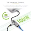 StarTech.com USB-C naar Ethernet-adapter, NIC, 100W PD-passthrough, USB 3.0 Type-C 1 Gbit/s multi-speed netwerkadapter, Thunderbolt-compatibel, Windows & Mac