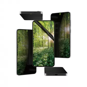 PanzerGlass ® ECO MATRIX 4-weg privacy-displaybescherming Samsung Galaxy S25 | S24 | Ultra-Wide Fit