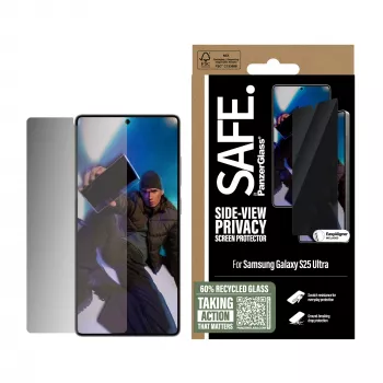 PanzerGlass SAFE. by ® privacy-displayschermbescherming Samsung Galaxy S25 Ultra | Ultra-Wide Fit met EasyAligner