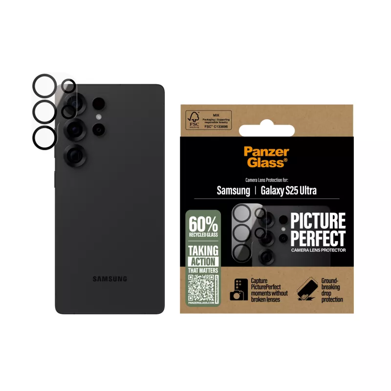 PanzerGlass ® PicturePerfect camera-lensbescherming Samsung Galaxy S25 Ultra