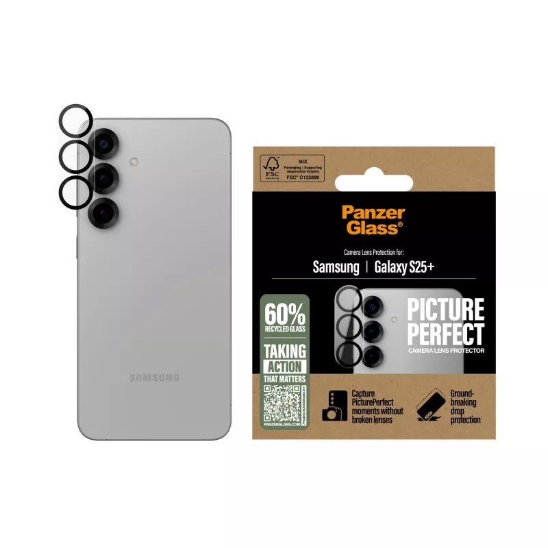 PanzerGlass ® PicturePerfect camera-lensbescherming Samsung Galaxy S25+