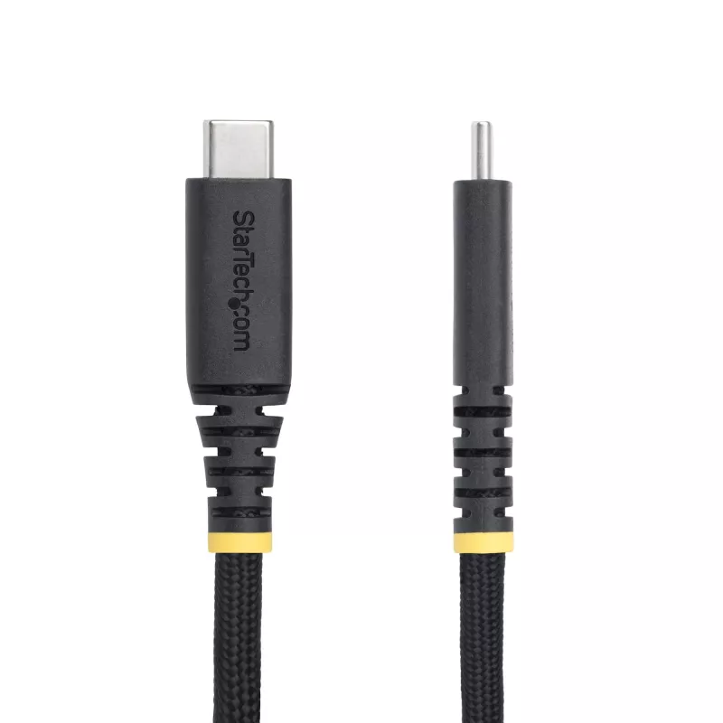 StarTech.com 10ft (3m) USB-C-oplaadkabel, robuust en ultra-flexibel, 240W (5A) PD EPR, USB 2.0 laptop-oplaadkabel, USB-IF gecertificeerd, duurzame USB-C-oplaadkabel