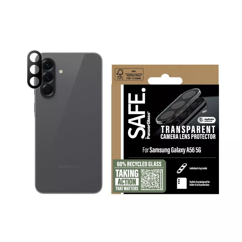 Camera-lensbescherming PanzerGlass Samsung Galaxy A56 5G transparant krasvast stootvast
