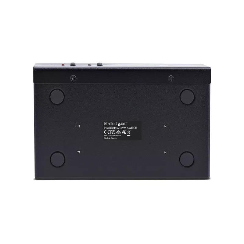 StarTech.com P2ADDH462-KVM-SWITCH KVM-switch zwart