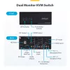 StarTech.com P2ADDH462-KVM-SWITCH KVM-switch zwart