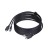 StarTech.com 10ft (3m) HDMI- en USB-5Gbit/s-KVM-kabel, 4K 60Hz, HDMI-2.0- en USB-combikabel voor KVM-switches