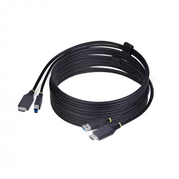 StarTech.com 10ft (3m) HDMI- en USB-5Gbit/s-KVM-kabel, 4K 60Hz, HDMI-2.0- en USB-combikabel voor KVM-switches
