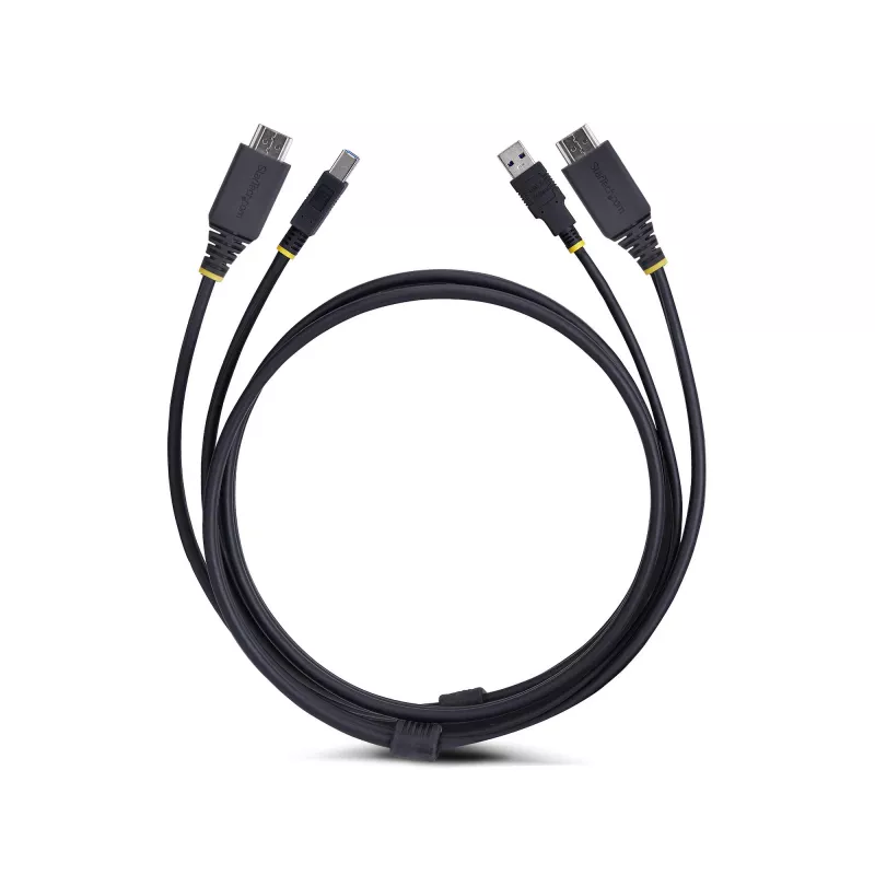 StarTech.com 10ft (3m) HDMI- en USB-5Gbit/s-KVM-kabel, 4K 60Hz, HDMI-2.0- en USB-combikabel voor KVM-switches