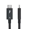 StarTech.com 2.6ft (80cm) Thunderbolt 5-kabel, 80 Gbit/s/ tot 120 Gbit/s, 240 W PD, 8K 60 Hz, gecertificeerde Thunderbolt-kabel – compatibel met Thunderbolt 4/USB4/USB-C