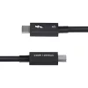 StarTech.com 2.6ft (80cm) Thunderbolt 5-kabel, 80 Gbit/s/ tot 120 Gbit/s, 240 W PD, 8K 60 Hz, gecertificeerde Thunderbolt-kabel – compatibel met Thunderbolt 4/USB4/USB-C