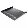StarTech.com 1U serverrack-legbord – universele geventileerde rack-montage cantilever lade voor 19 inch netwerkapparatuur-rack & kast – hoogbelastbaar staal – draagvermogen 44lb/20kg – 16 inch diepe lade, zwart