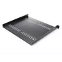 StarTech.com 1U serverrack-legbord – universele geventileerde rack-montage cantilever lade voor 19 inch netwerkapparatuur-rack & kast – hoogbelastbaar staal – draagvermogen 44lb/20kg – 16 inch diepe lade, zwart