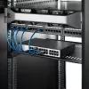 StarTech.com 1U serverrack-legbord – universele geventileerde rack-montage cantilever lade voor 19 inch netwerkapparatuur-rack & kast – hoogbelastbaar staal – draagvermogen 44lb/20kg – 16 inch diepe lade, zwart