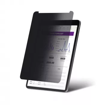 StarTech.com 4-weg privacyfolie voor 12,9 inch iPad Pro, 3e gen. en nieuwer, voor staand/liggend, touchgeschikt, +/- 30° kijkhoek, blokkeert tot 51 % blauw licht, mat