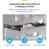 StarTech.com 4-poorts USB Type-C PCIe-kaart, USB 3.2 10Gbps, USB-C PCI Express-uitbreidingskaart, 4x onafhankelijke USB-controllers, Windows/Linux/macOS, TAA-conform