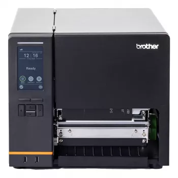 Brother TJ6421TN labelprinter thermisch direct / thermotransfer kleur 203 x 300 DPI 304,8 mm/s bedraad Ethernet LAN WLAN Bluetooth
