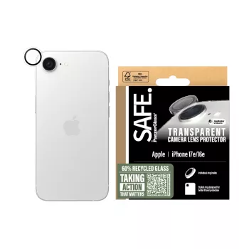 PanzerGlass SAFE. by ® camera-lensbescherming transparant iPhone 17e | 16e