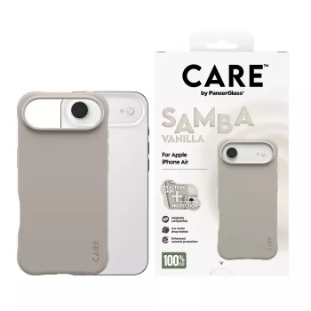 Hoesje PanzerGlass CARE by modieuze hoes Samba Vanilla MagSafe iPhone 17 Air