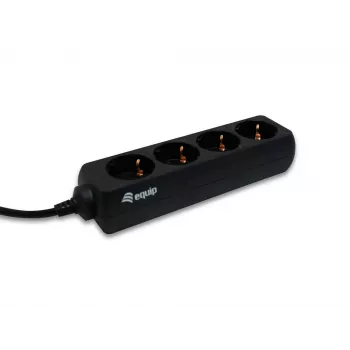 Meervoudig stopcontact Equip 4-voudig 333281