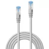 Lindy 0,5m Cat.6A S/FTP LSZH kabel, grijs