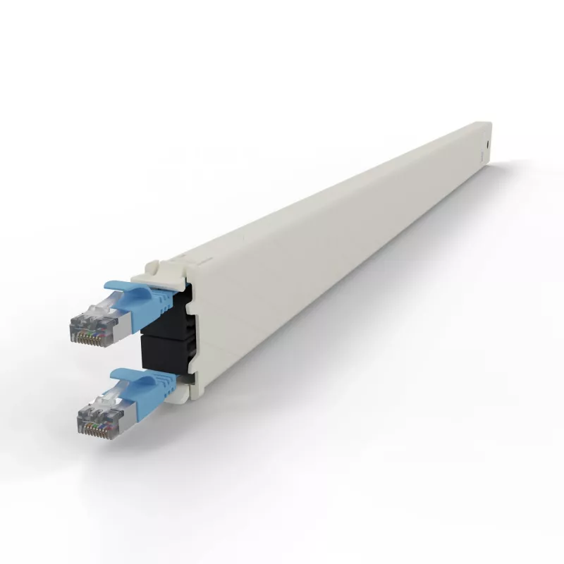 Netwerkkabel PATCHBOX CONE30STPBL RJ-45 Cat6a 1,8 m blauw