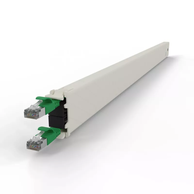 Netwerkkabel PATCHBOX CONE30STPGR RJ-45 Cat6a 1,8m groen