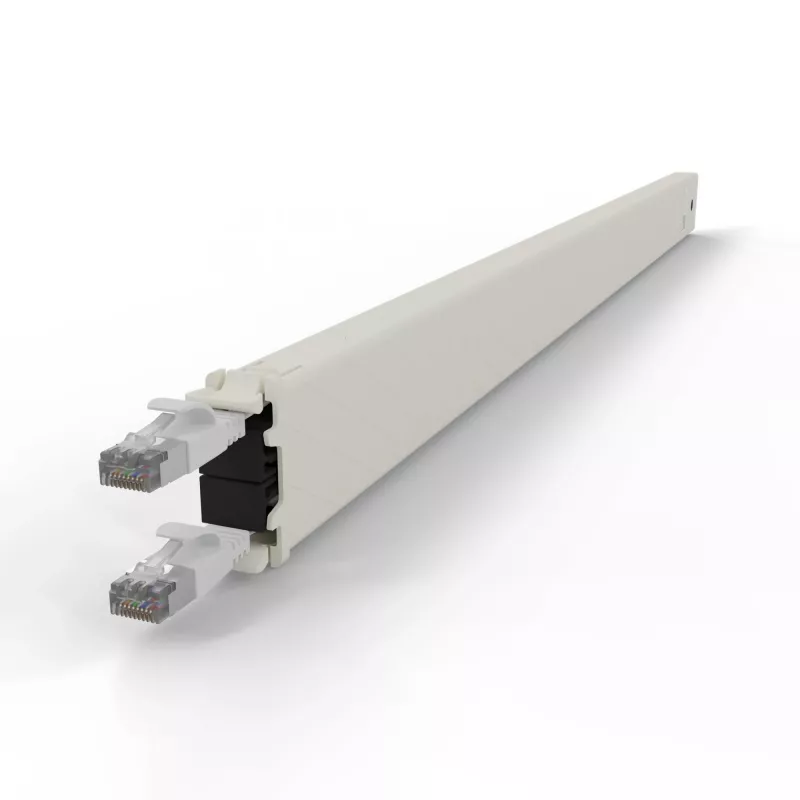 Netwerkkabel PATCHBOX CONE30STPWH RJ-45 Cat6a 1,8 m wit