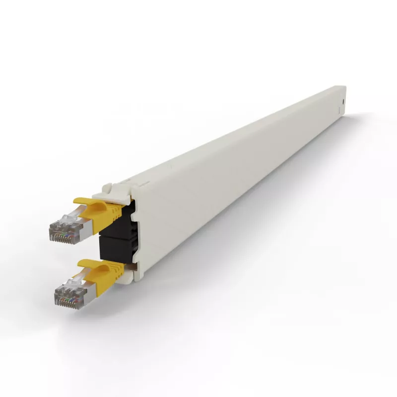 Netwerkkabel PATCHBOX CONE30STPYL RJ-45 Cat6a 1,8m geel