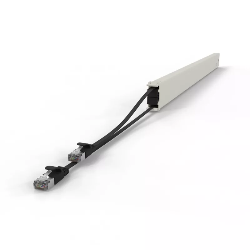 Netwerkkabel PATCHBOX CONE46STPBK RJ-45 Cat6a 2,5 m zwart