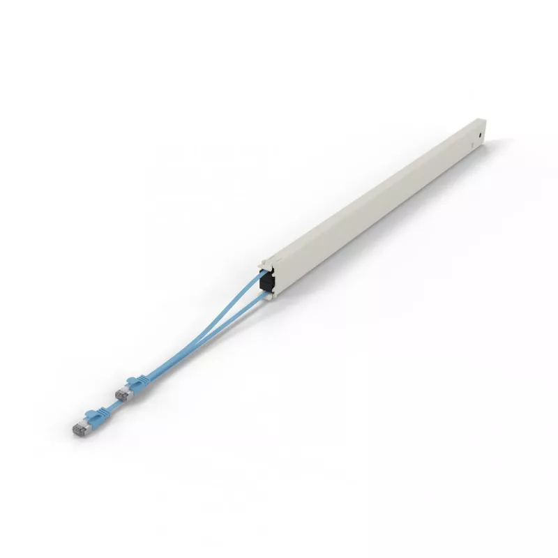 Netwerkkabel PATCHBOX CONE46STPBL RJ-45 Cat6a 2,5 m blauw